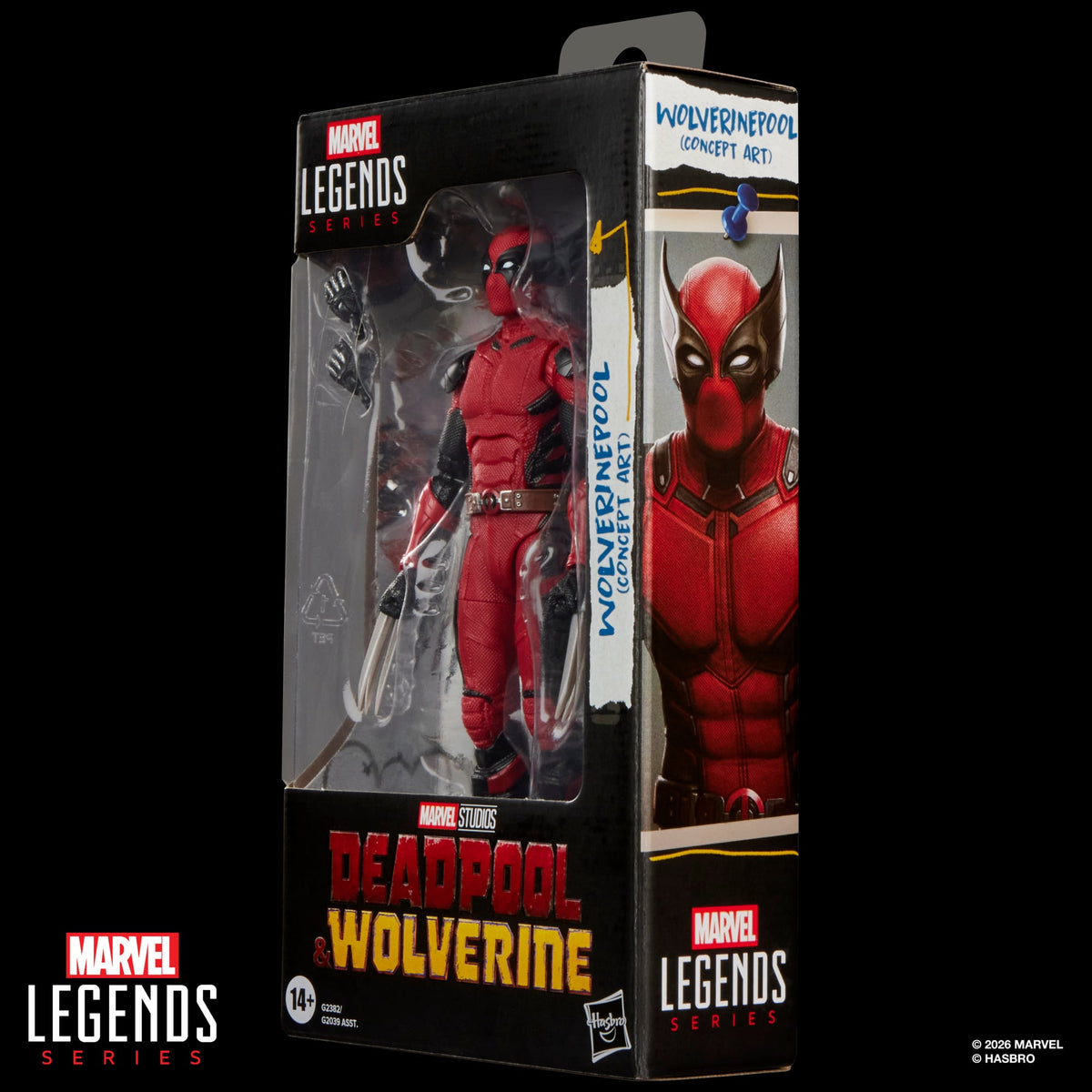 Hasbro Marvel Legends Deadpool & Wolverine Wolverinepool (Concept Art) Action Figure - View 11