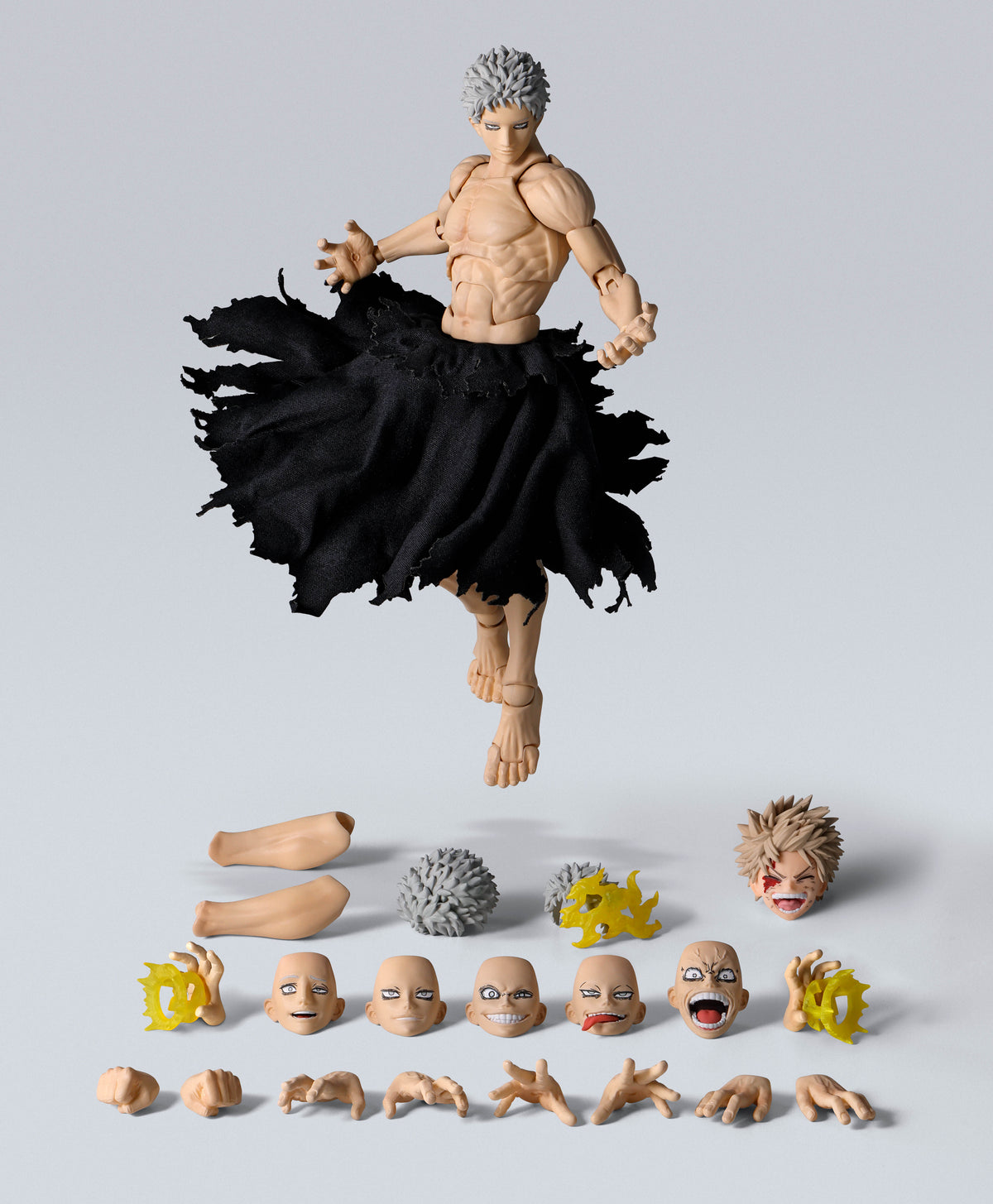Bandai S.H.Figuarts My Hero Academia All For One (Final Battle Set) 6-Inch Action Figure - View 13