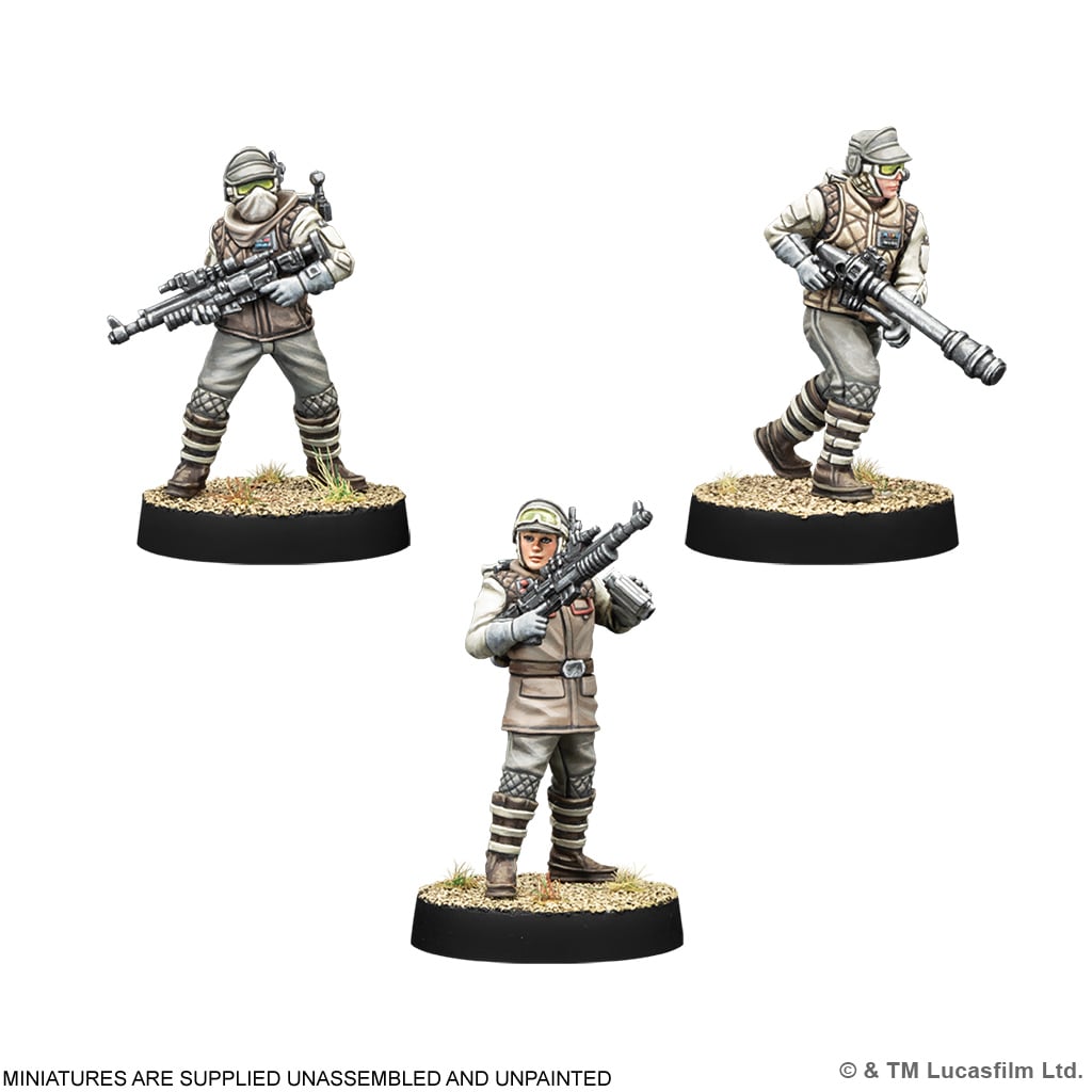 Atomic Mass Games Star Wars: Legion Rebel Veterans Rebel Soldier Plastic Miniatures Unit - View 4