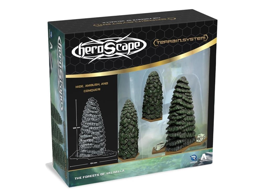 Renegade Game Studios Heroscape Forests of Valhalla Terrain Expansion - View 2
