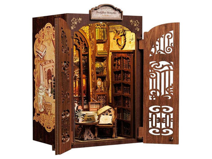 Robotime Bookshop Memories Book Nook Miniature Building Kit - View 2