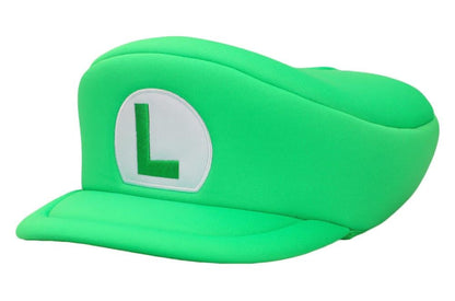 Bioworld Super Mario Embroidered Luigi Cosplay Hat in Polyester - View 4
