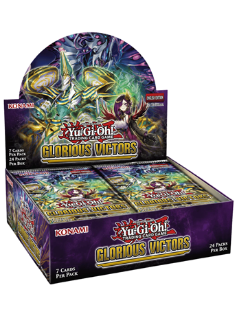 Konami Yu-Gi-Oh! Trading Card Game Glorious Victors Booster Display