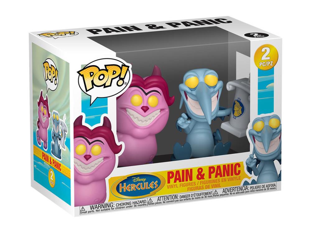 Funko Pop! Disney Hercules Panic & Pain Two-Pack Vinyl Figures - View 4