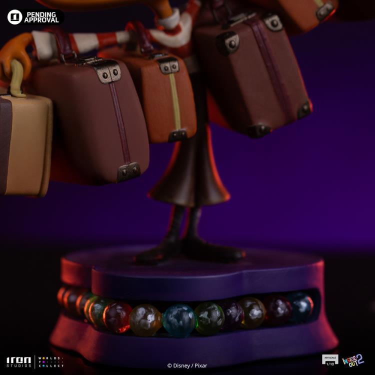 Iron Studios Pixar Inside Out 2 Anxiety 1/10 Art Scale Limited Edition Statue - View 9