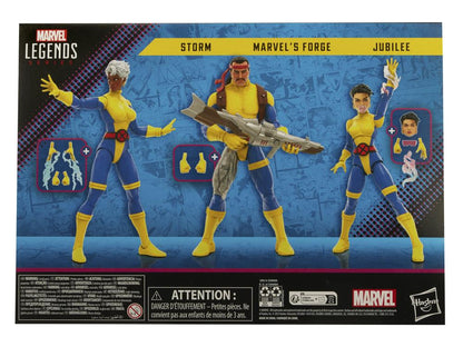 Hasbro Marvel Legends The Uncanny X-Men 60th Anniversary Forge, Storm and Jubilee Action Figure Three-Pack - View 19
