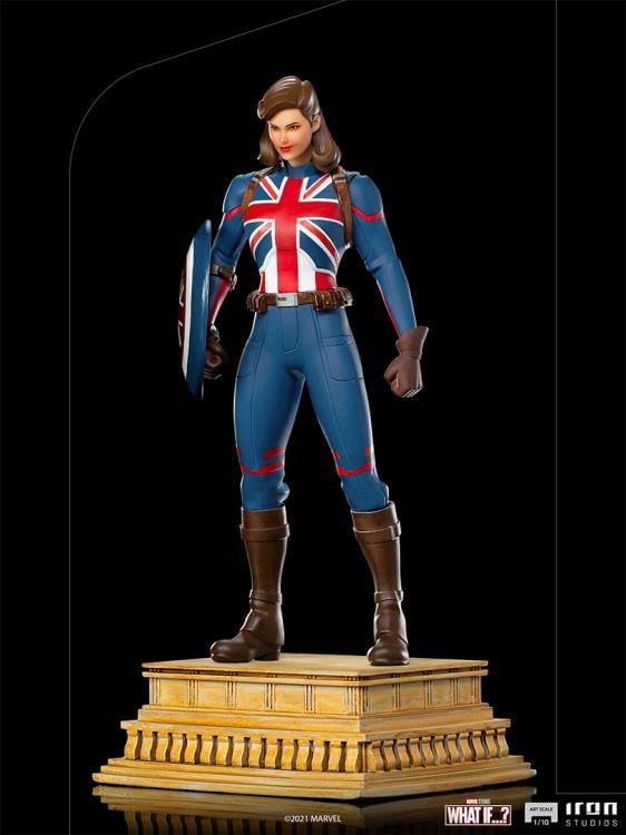 Iron Studios Marvel What If...? Captain Carter 1/10 Art Scale Limited Edition Statue - View 7