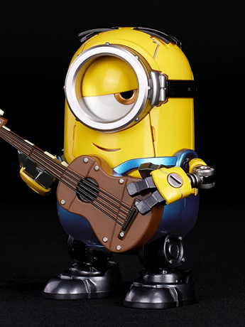 Blitzway Minions Carbotix Pop Stuart 4.5-Inch Action Figure