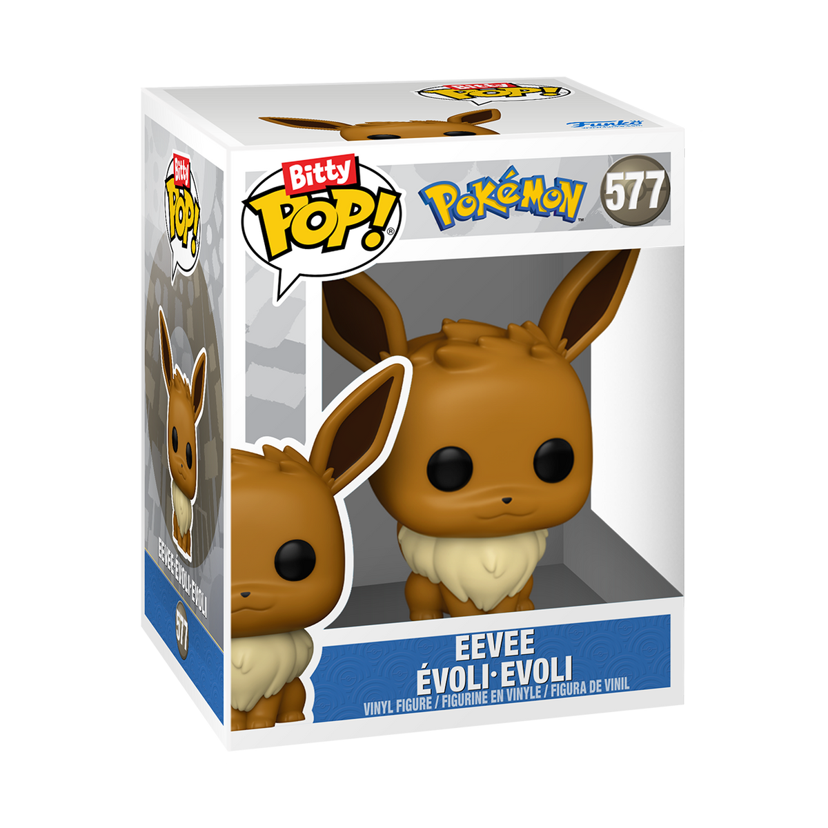 Funko Pokemon Bitty Pop! Poke Ball Display Shelf with Dragonite, Meowth and Eevee Figures - View 14
