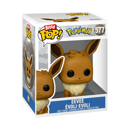 Funko Pokemon Bitty Pop! Poke Ball Display Shelf with Dragonite, Meowth and Eevee Figures - View 14