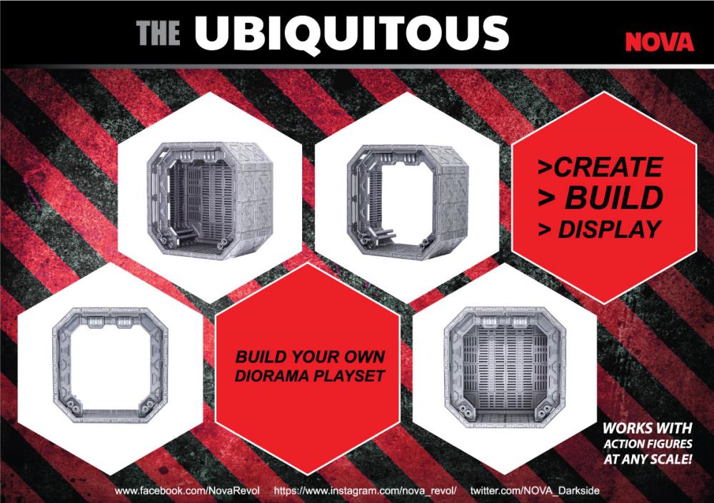 Nova The Ubiquitous UB-01 Diorama Set in 1/18 Scale - View 13