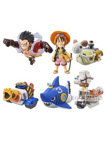 Bandai Banpresto One Piece World Collectable Figure Treasure Rally Vol.1 Set of 6 Figures