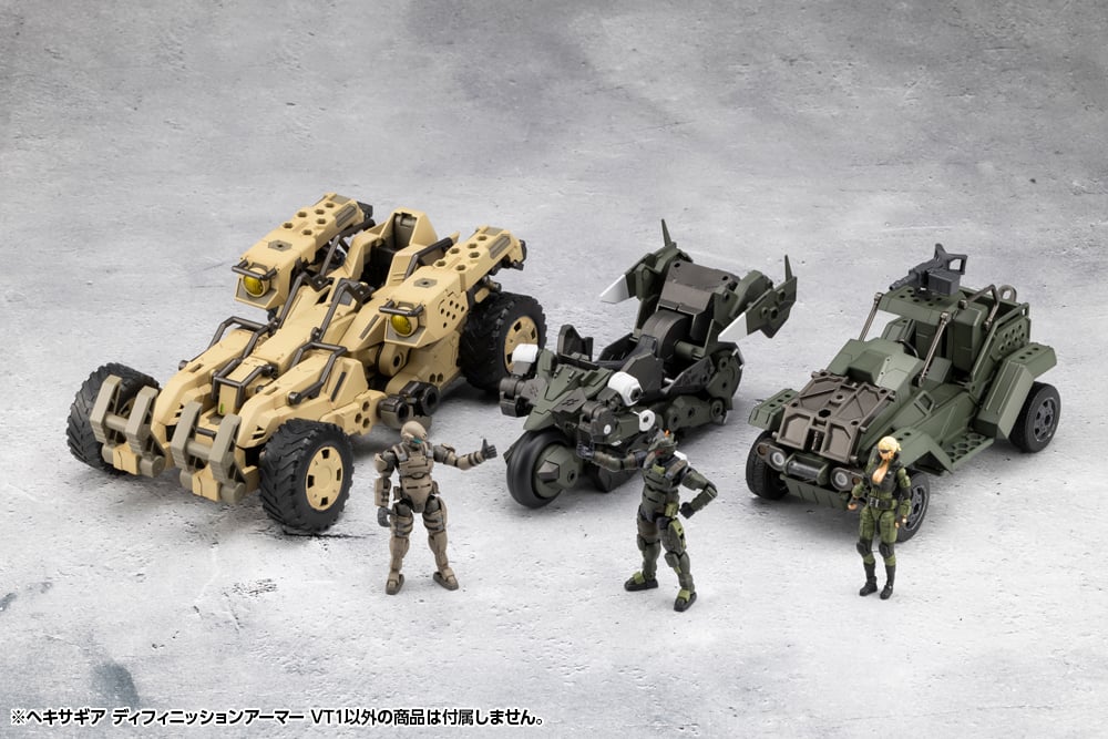 Kotobukiya Hexa Gear Definition Armor "VT1" 1/24 Scale ABS Model Kit - View 18