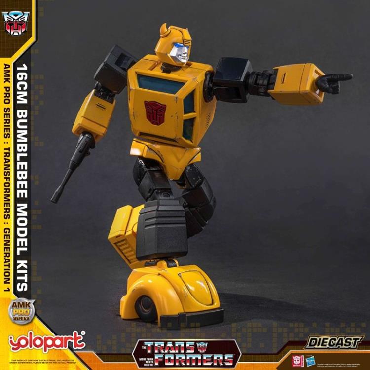 Yolopark Transformers Generation 1 AMK Pro Bumblebee 6.3-Inch ABS Model Kit with Spike - View 11