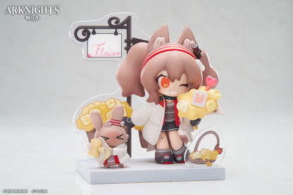 Apex Arknights Cuties Series Angelina Chibi Figure - View 8