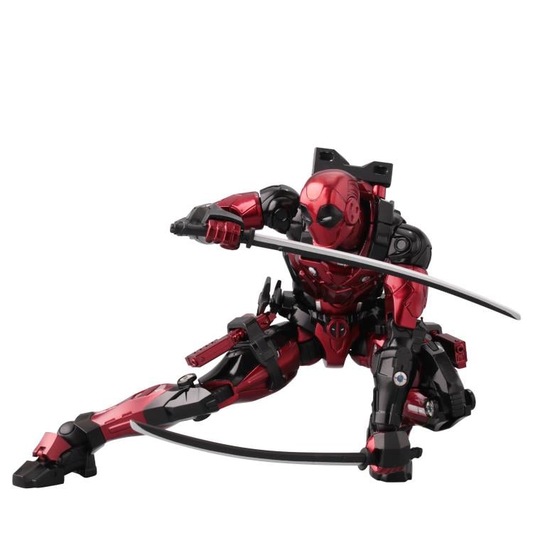 Sentinel Marvel Fighting Armor Deadpool Action Figure (Reissue), 6.5-Inch - View 8