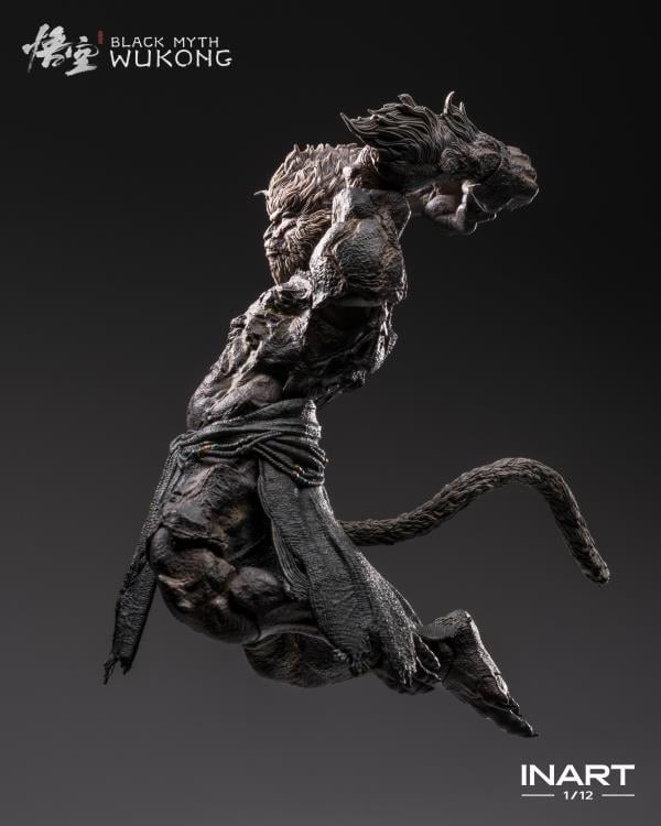 InArt Queen Studios Black Myth: Wukong Stone Monkey 1/12 Scale Action Figure - View 6