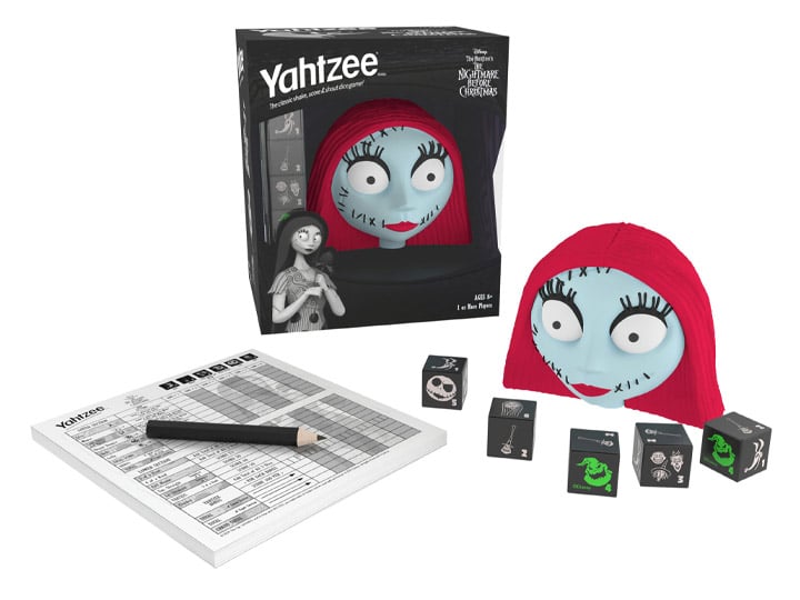 USAopoly Yahtzee: The Nightmare Before Christmas (Sally) Dice Game - View 2