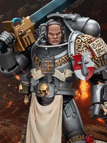 JoyToy Warhammer 40K Grey Knights Strike Squad Justicar 1/18 Scale Action Figure