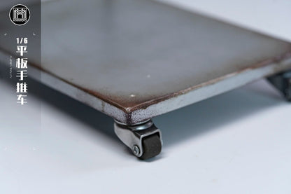MMMToys Flatbed Trolley 1/6 Scale Metal Accessory for Figures - View 8