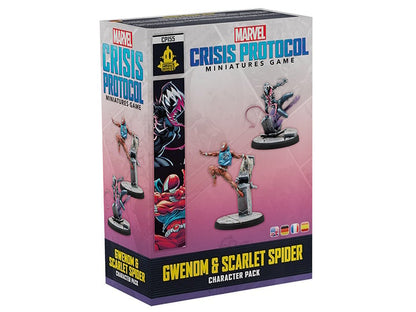 Atomic Mass Games Marvel: Crisis Protocol Gwenom & Scarlet Spider Miniatures Pack - View 2