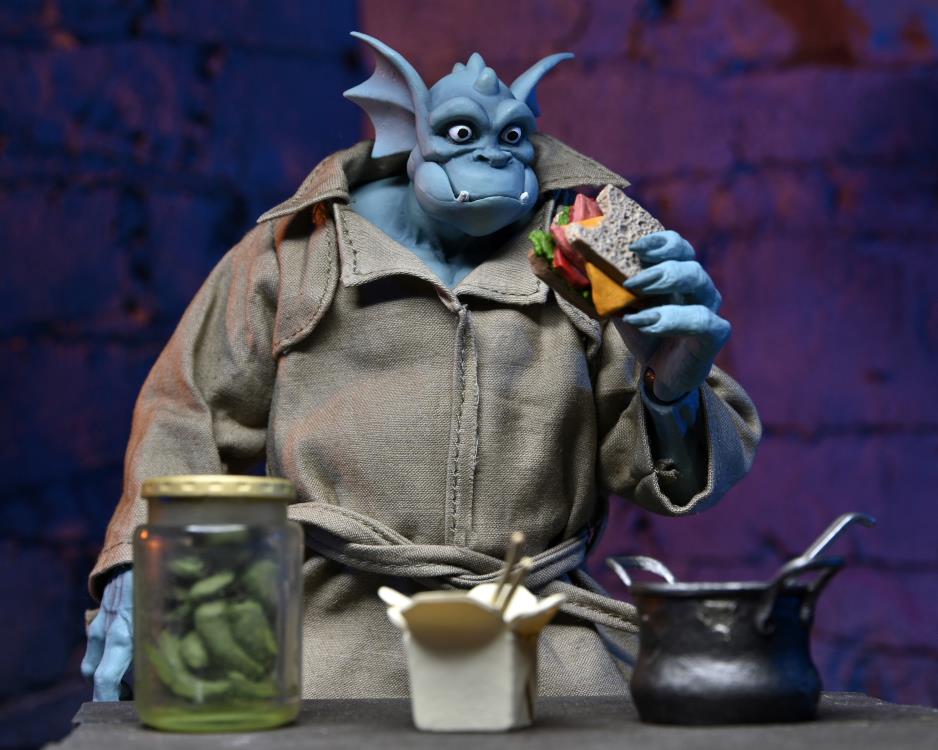 NECA Disney's Gargoyles Ultimate Detective Broadway Silver Falcon with Closed Wings Action Figure - View 10