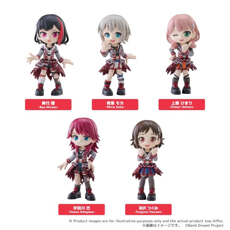 Bushiroad Creative BanG Dream! PalVerse Afterglow Box of 6 Plastic Figures - View 15