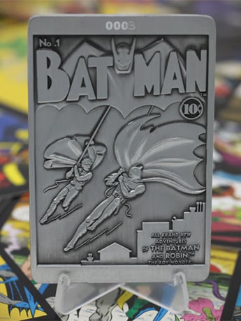 Fanattik Collectibles DC Comics Batman and Robin Limited Edition Ingot