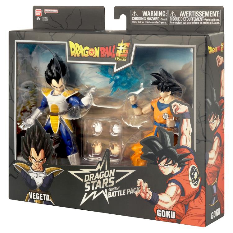 Bandai Dragon Ball Z Dragon Stars Vegeta vs. Goku Action Figure Battle Pack - View 19