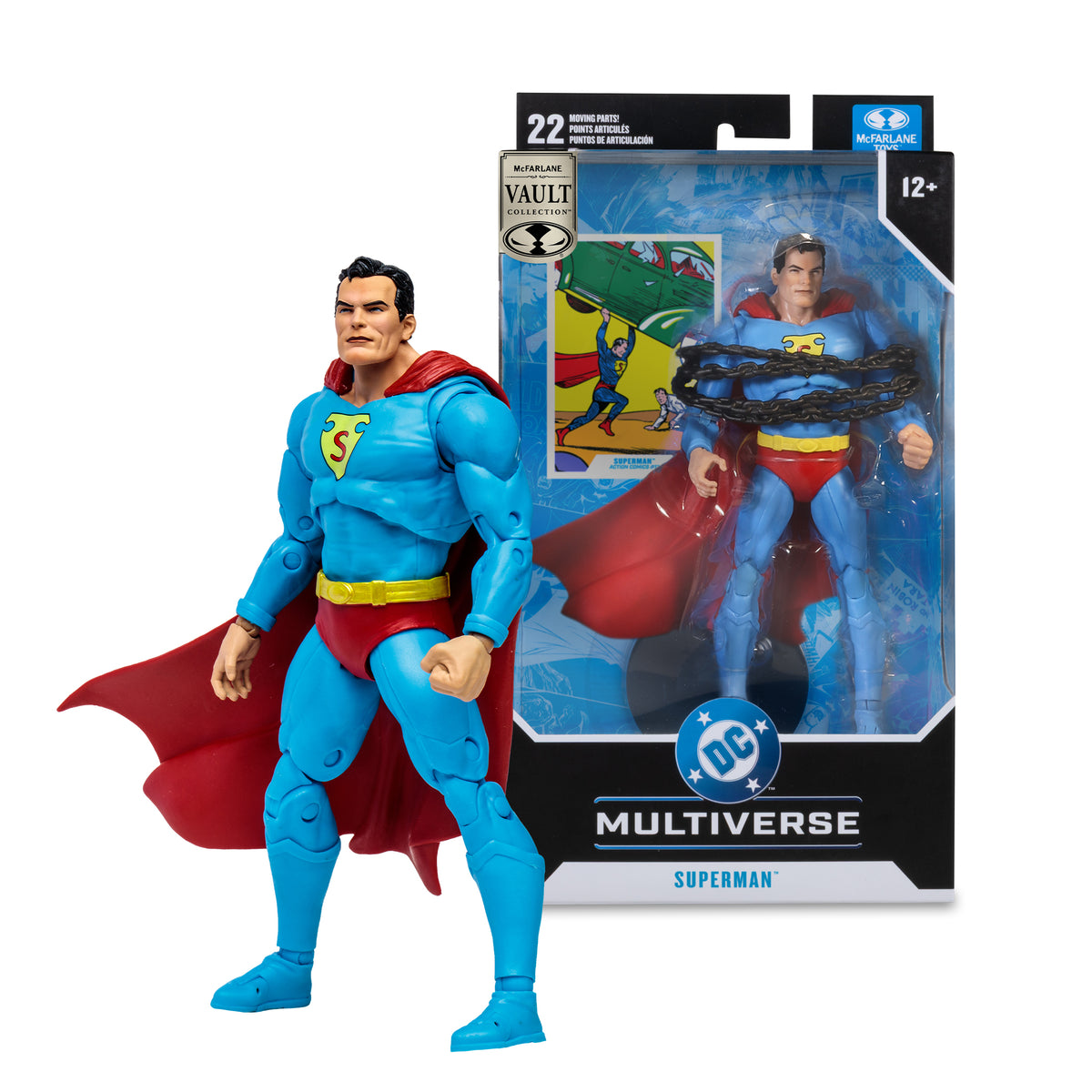McFarlane Toys DC Multiverse Action Comics McFarlane Vault Collection Superman Plastic Action Figure - View 11