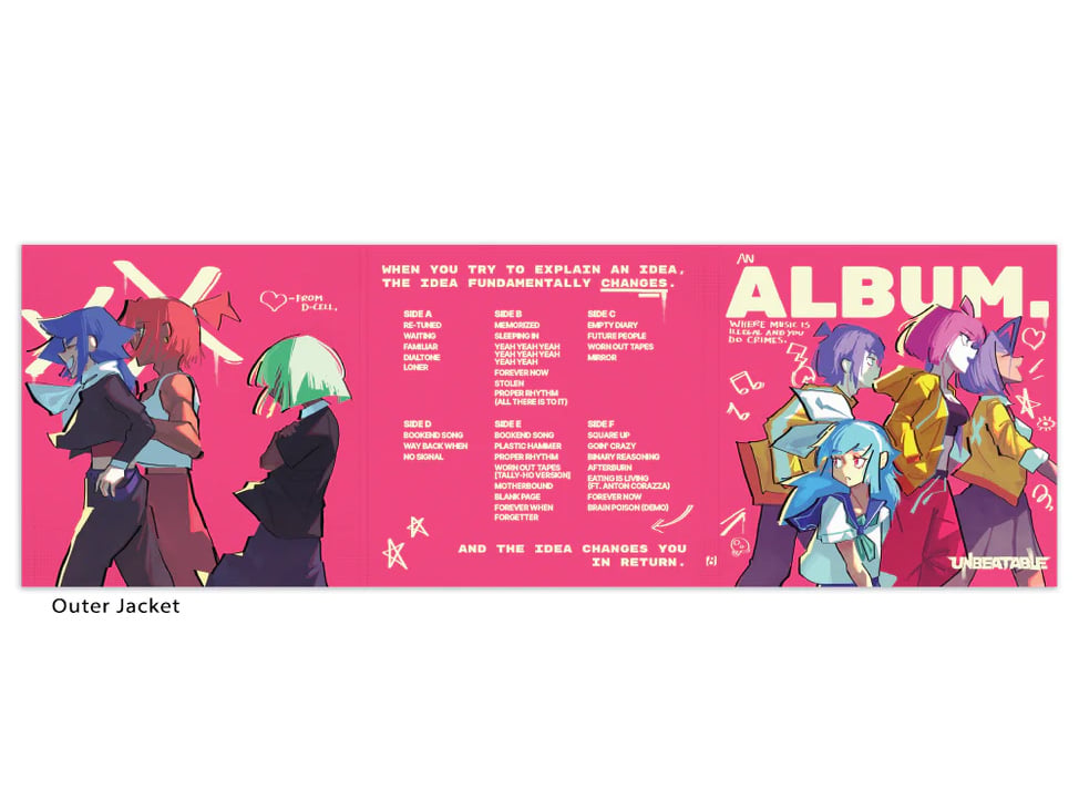 iam8bit Unbeatable: Album. Soundtrack Vinyl Record 3XLP - View 5