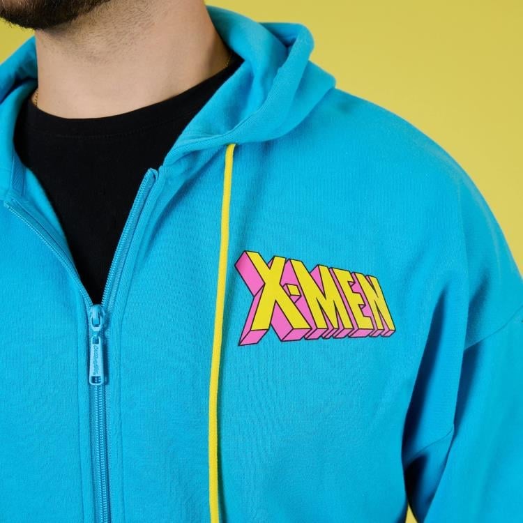Cakeworthy Marvel X-Men Retro Hoodie with Gambit, Phoenix, Storm, Rogue, Wolverine and Cyclops - View 7