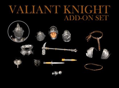 Four Horsemen Mythic Legions Reinforcements 3 Valiant Knight Add-On Accessory Set - View 6
