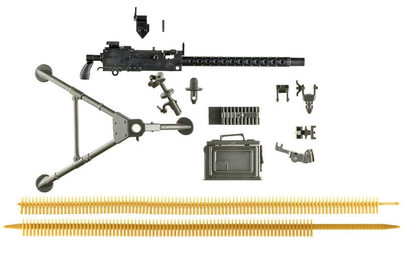 Tomytec Little Armory LD051 Type M1919A4 Heavy Machine Gun 1/12 Scale Accessory Set - View 10