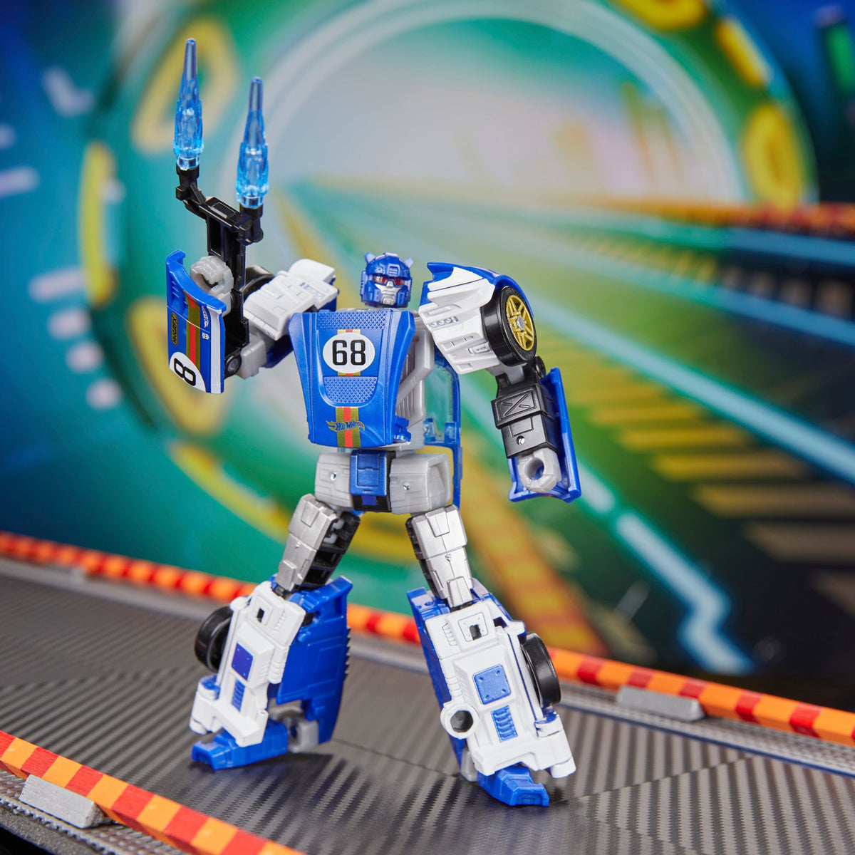 Hasbro Transformers Collaborative Hot Wheels x Transformers Deluxe Class El Segundo Coupe 5-Inch Figure - View 9