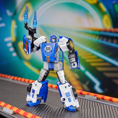 Hasbro Transformers Collaborative Hot Wheels x Transformers Deluxe Class El Segundo Coupe 5-Inch Figure - View 9