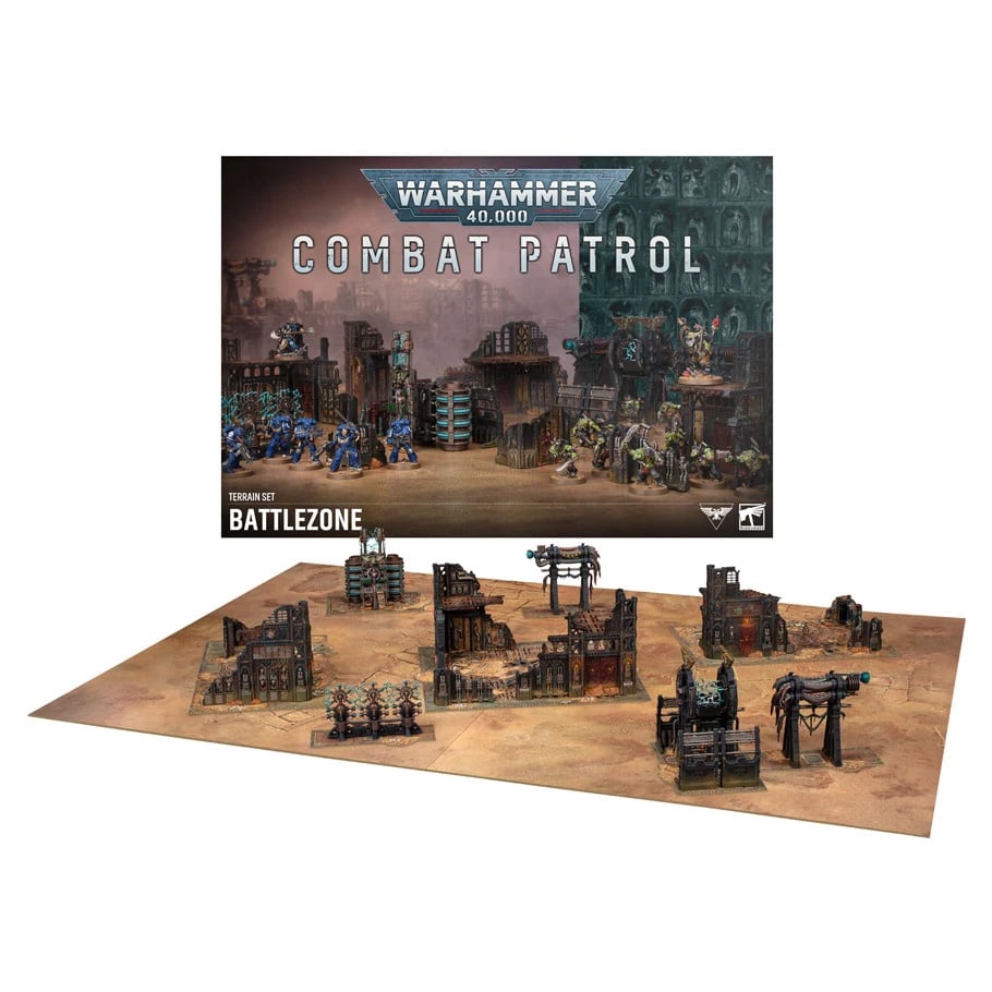 Games Workshop Warhammer 40,000 Battlezone Combat Patrol Plastic Terrain Set - View 3