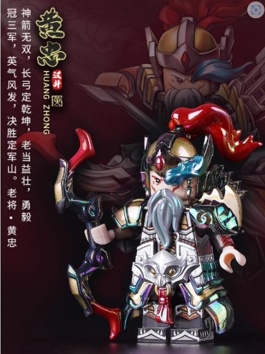 Kuzao Studio Three Kingdoms Five Tiger Generals Mini Figures Limited Edition Box Set - View 10