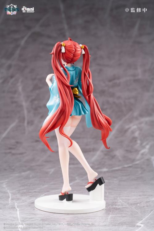 AniMester Azur Lane: Slow Ahead! Honolulu (Yukata Ver.) 1/7 Scale 9-Inch Figure - View 14