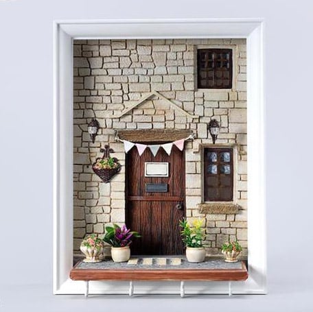 JxK.Studio Gold's Cottage Miniature Diorama Resin Collectible - View 5