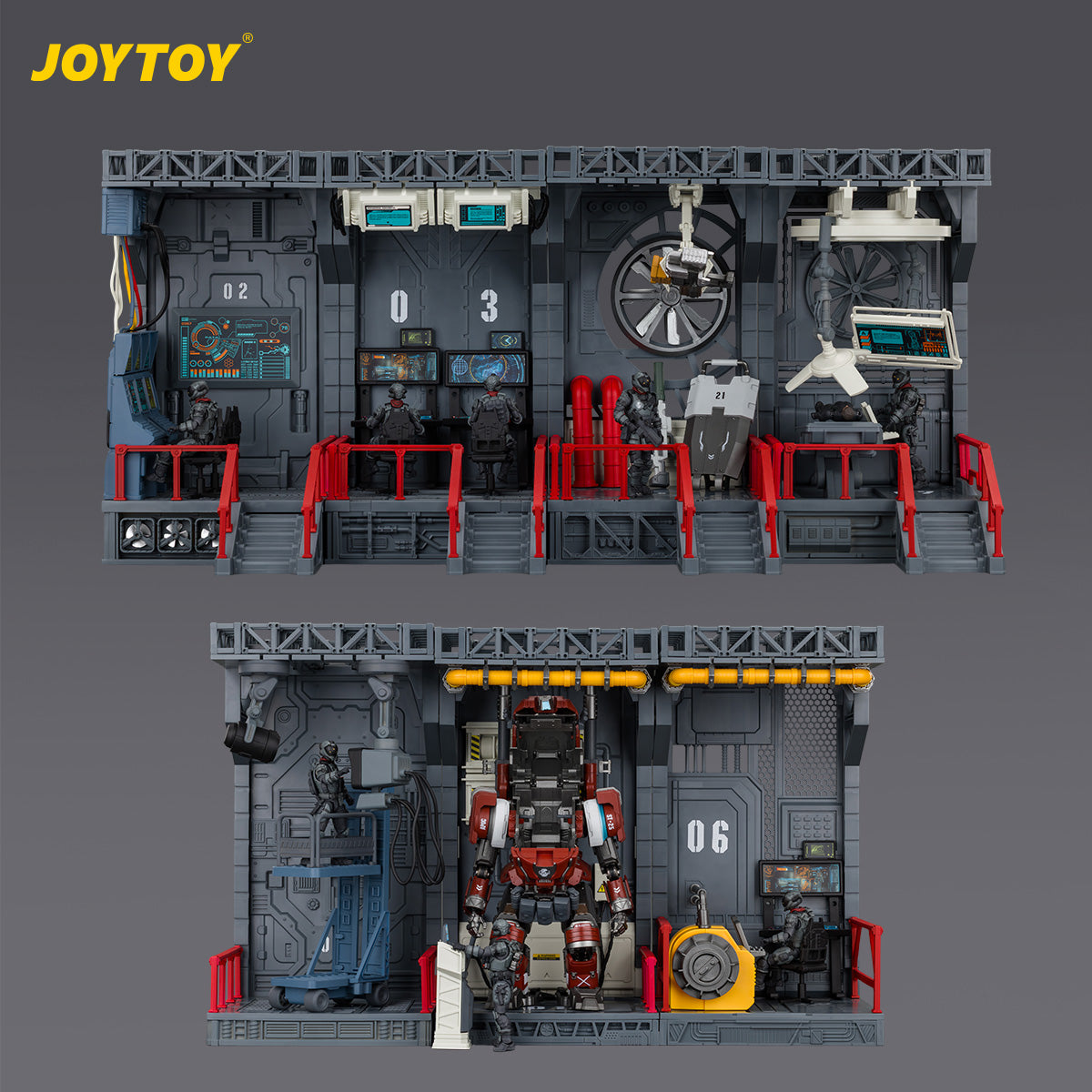 JoyToy Dark Source Hangar Style Diorama Display Base (07) 1/25 Scale 10.3-Inch Collectible - View 15