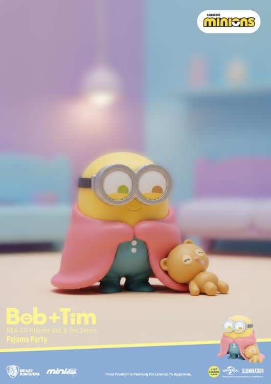 Beast Kingdom Minions Mini Egg Attack MEA-111 Bob & Tim Box of 6 Random Figures - View 8