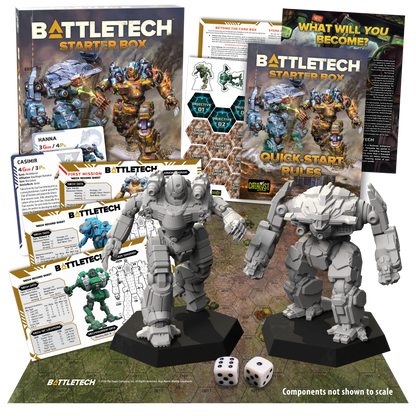 Catalyst Game Labs BattleTech Starter Box Tabletop Game Set - View 3