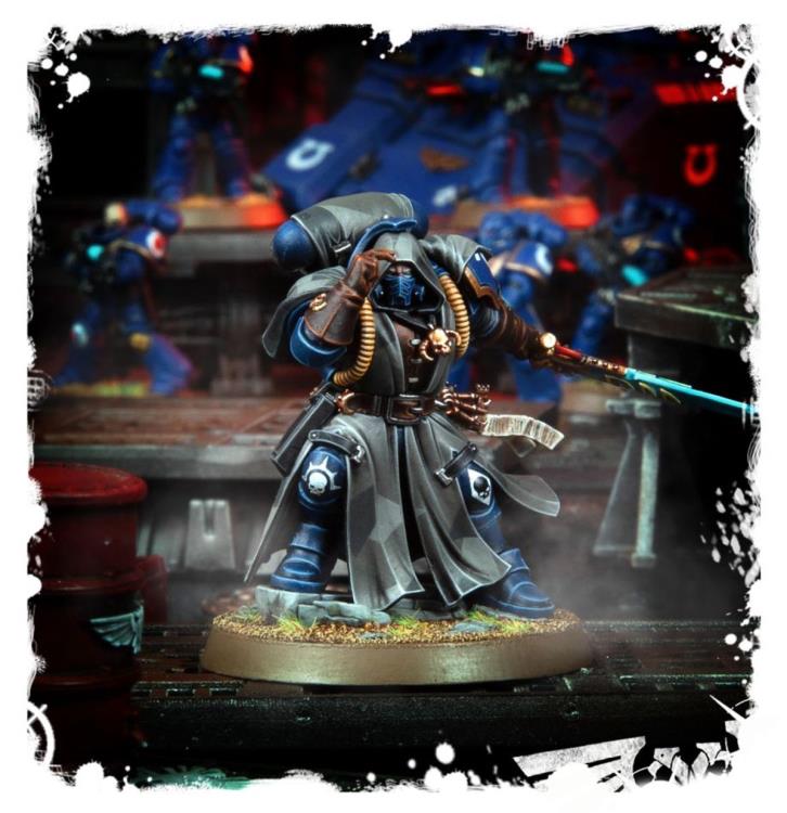 Games Workshop Warhammer 40,000 Space Marines Primaris Librarian in Phobos Armour Citadel Plastic Miniature - View 5