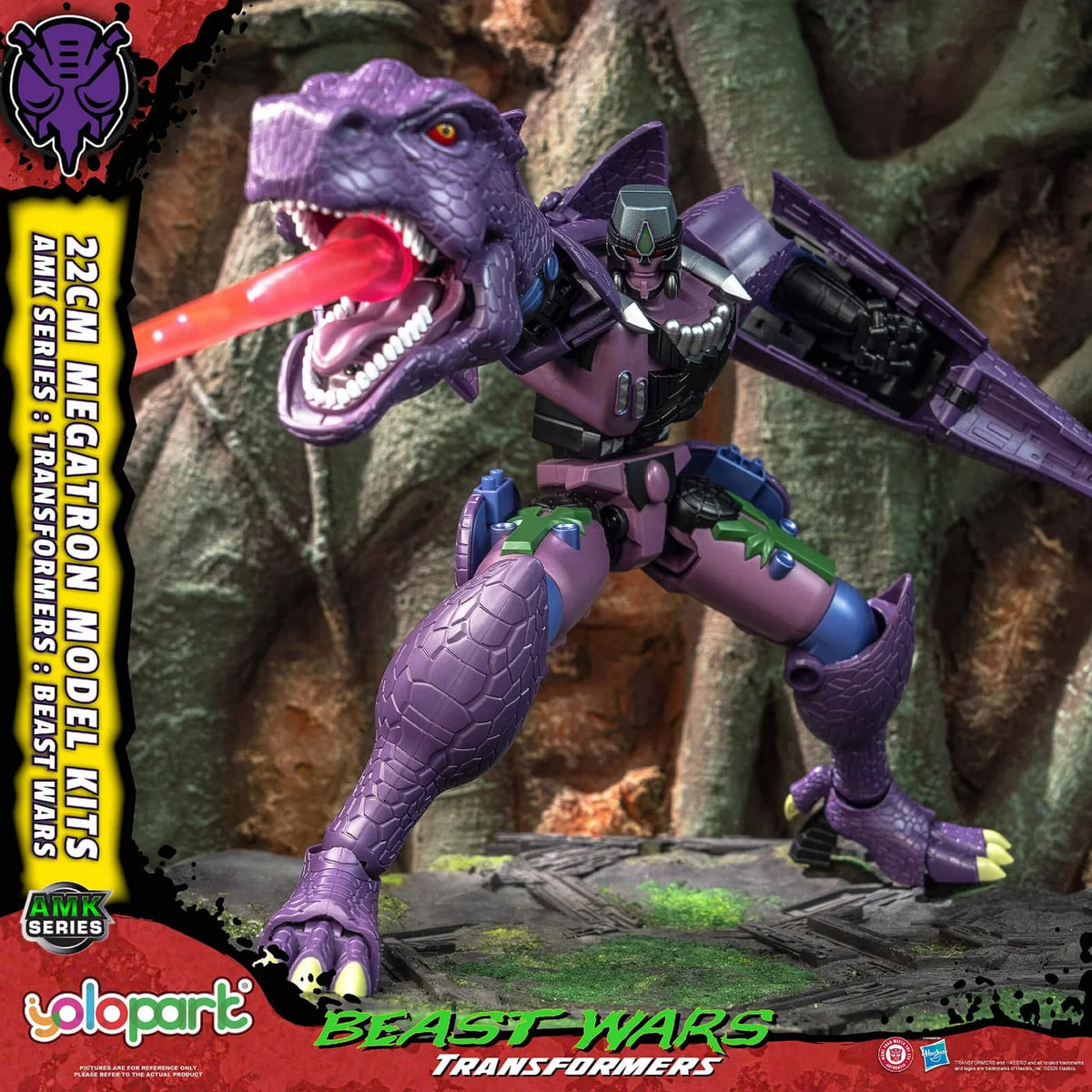 Yolopark Transformers: Beast Wars AMK Series Megatron 8.6-Inch Model Kit - View 18