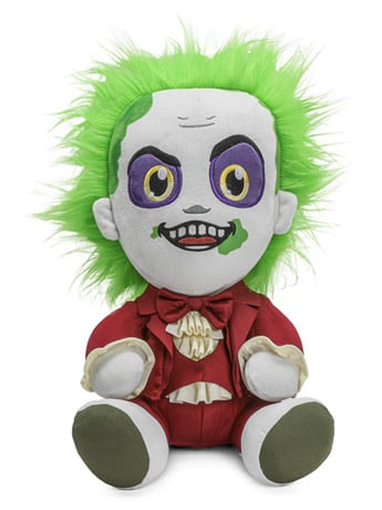 Kidrobot Beetlejuice HugMe Beetlejuice in Red Suit 14-Inch Shake Action Plush