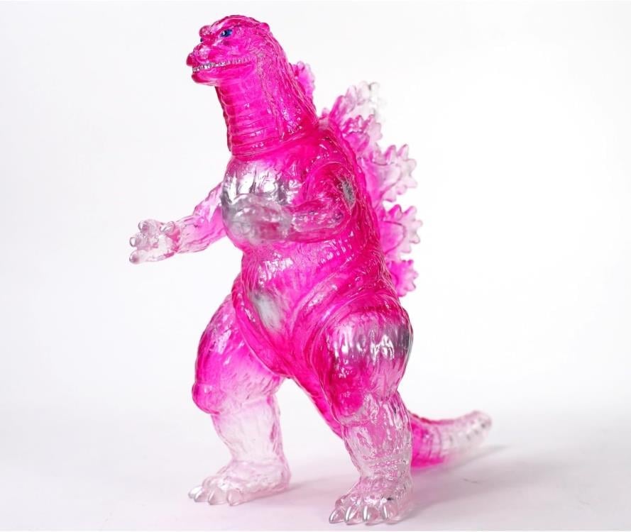 CCP Godzilla vs. Destroyah (1995) Middle Size Series Godzilla (Clear Pink Ver.) PVC Figure - View 3