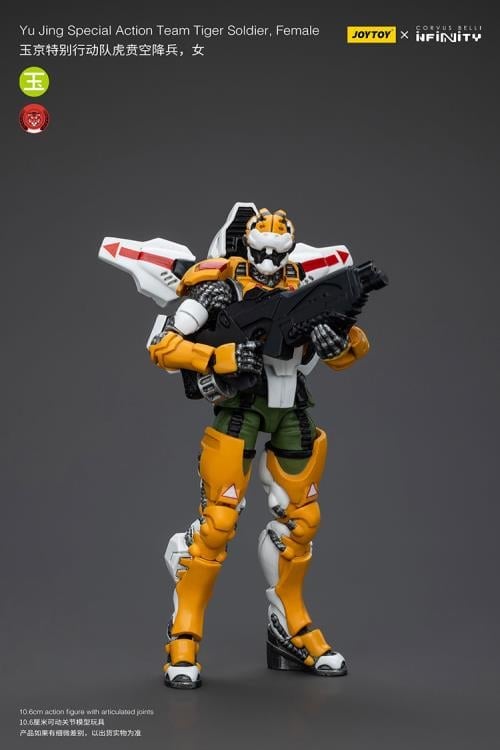 JoyToy Infinity Yu Jing Tiger Soldier Hacker 1/18 Scale Action Figure - View 6