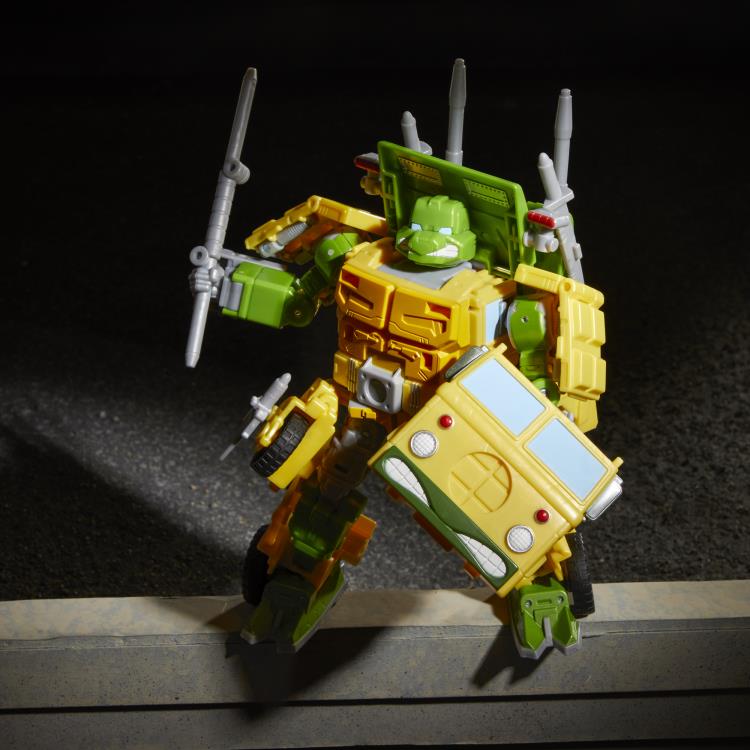 Hasbro Transformers Collaborative Teenage Mutant Ninja Turtles x Transformers Party Wallop 7-Inch Figure - View 11