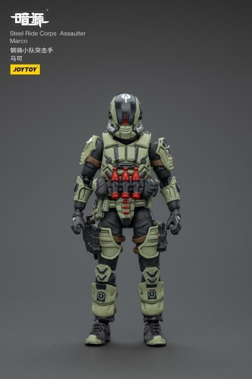 JoyToy Dark Source Steel Ride Corps Assaulter Marco 1/25 Scale 3-Inch Action Figure - View 4